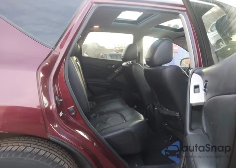 2009 Nissan Murano Sl z USA, uszkodzony, nr VIN JN8AZ18U99W102886